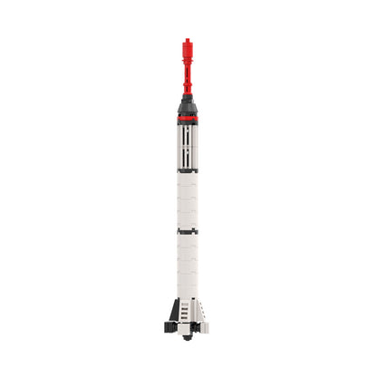 moc-97680 launch complex 5 w/ mercury-redstone - 1:110 scale - 4