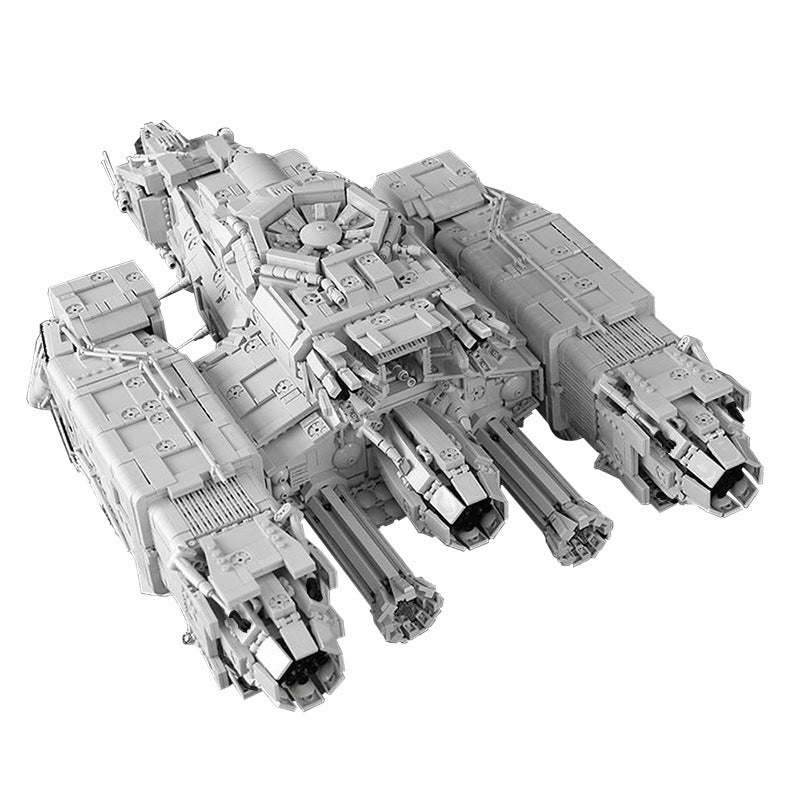 moc-9803 alien commercial spaceship nostromo - 9233 pcs - 2