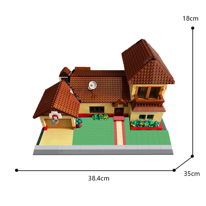 moc-98283 rick and morty - smith residence - 1848 pcs - 2