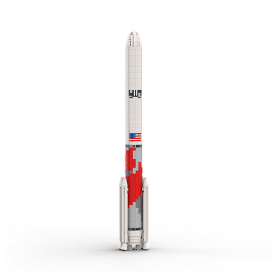 moc-99581 vulcan centaur - 1:110 scale - space rocket building sets - 1