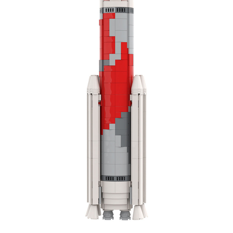 moc-99581 vulcan centaur - 1:110 scale - space rocket building sets - 5