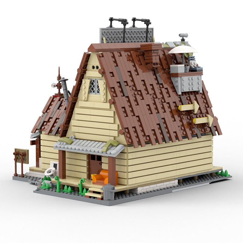 moc-gravity falls mystery shack - 2234 pcs  - 2