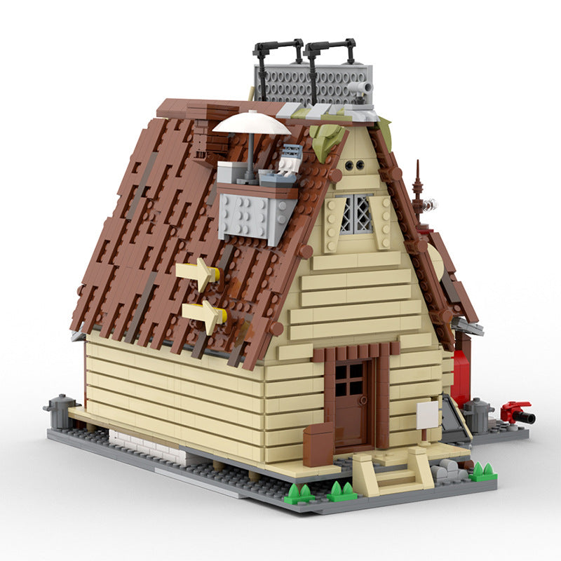 moc-gravity falls mystery shack - 2234 pcs  - 3