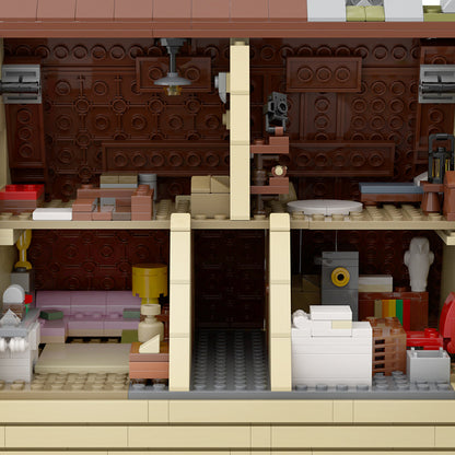 moc-gravity falls mystery shack - 2234 pcs  - 4