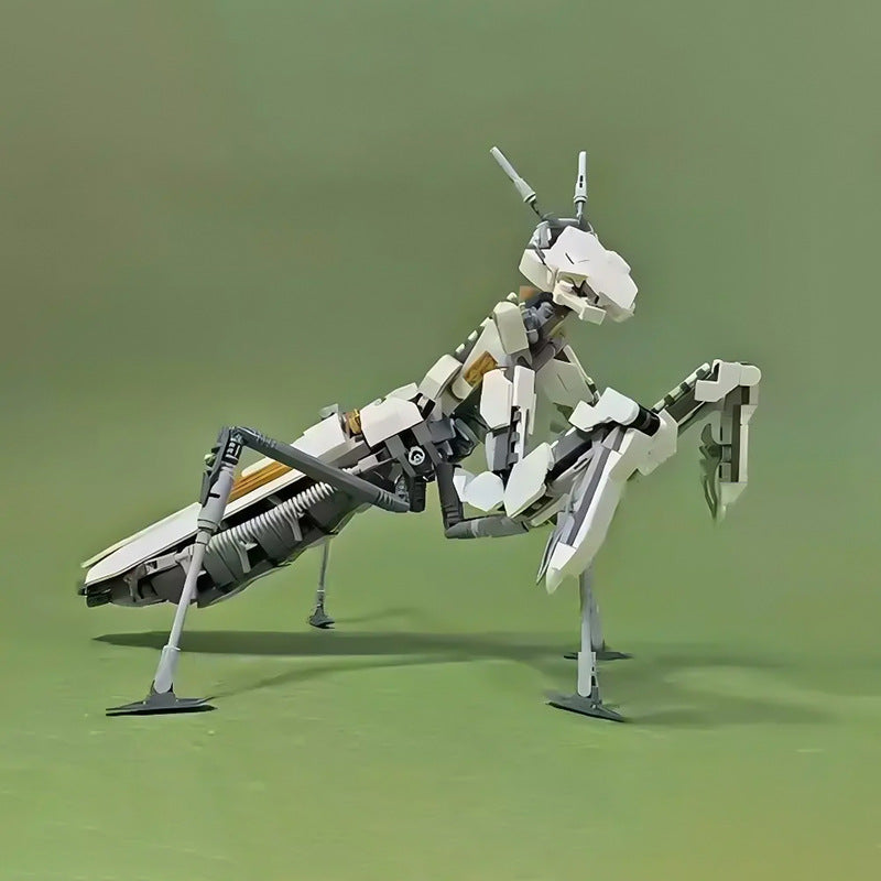 moc-mechanical mantis - animal blocks set   517 pcs - 2