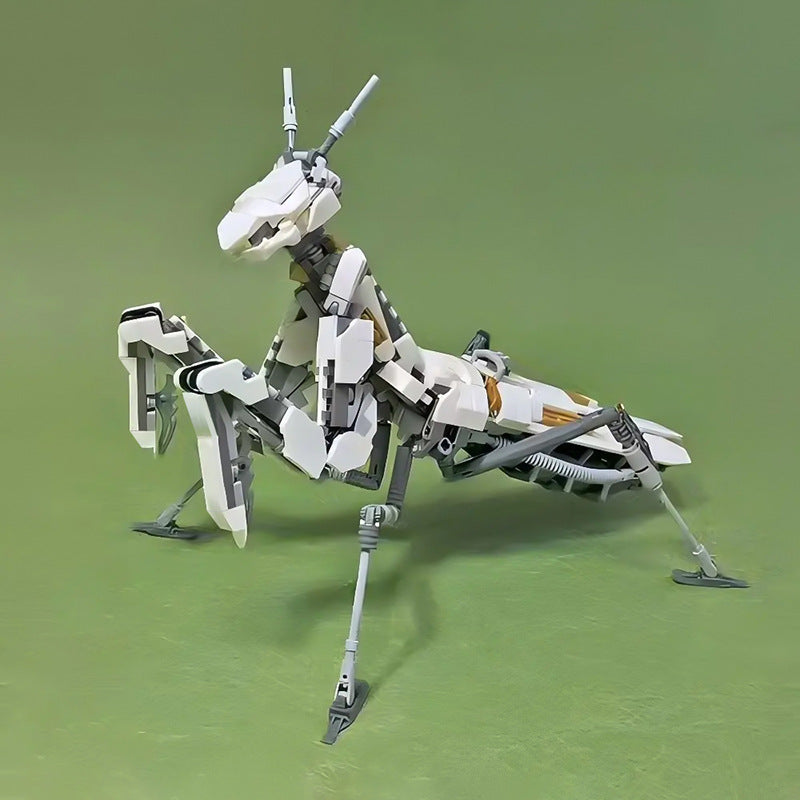 moc-mechanical mantis - animal blocks set   517 pcs - 3