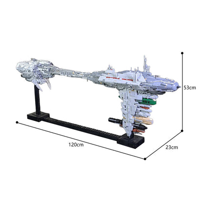 moc - nebulon-b frigate - star wars spaceship - 9866 pcs - 5