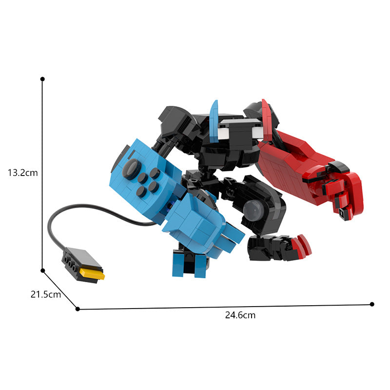 MOC Nintendo Switch Game Console Transformed into Mecha - 418 pcs - 5