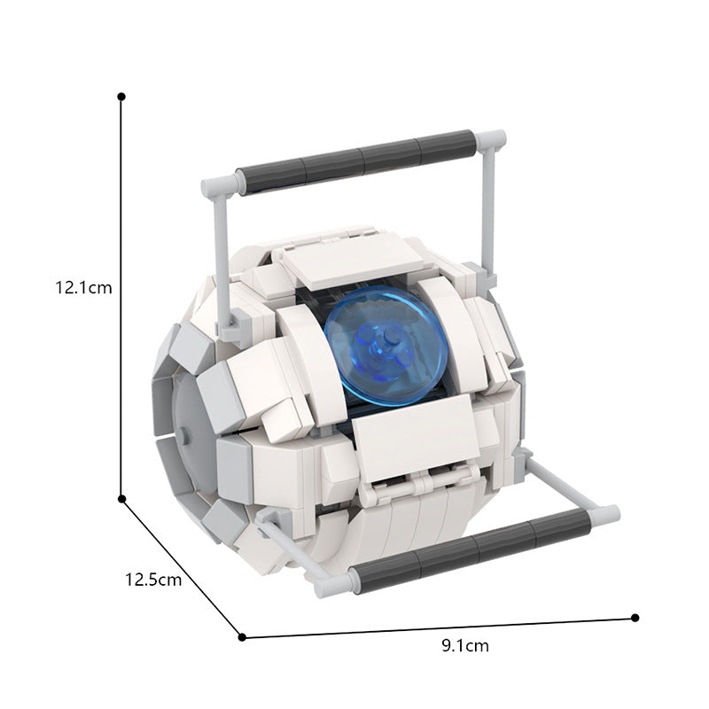 moc - portal 2 wheatley compatible lego - 236 pcs - 6