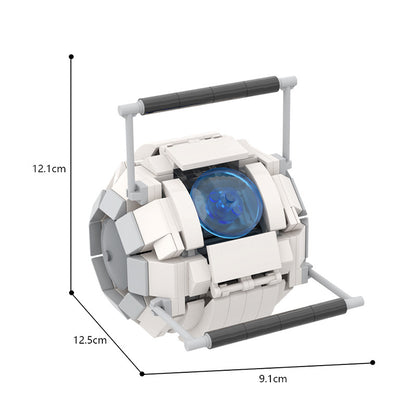 moc - portal 2 wheatley compatible lego - 236 pcs - 6