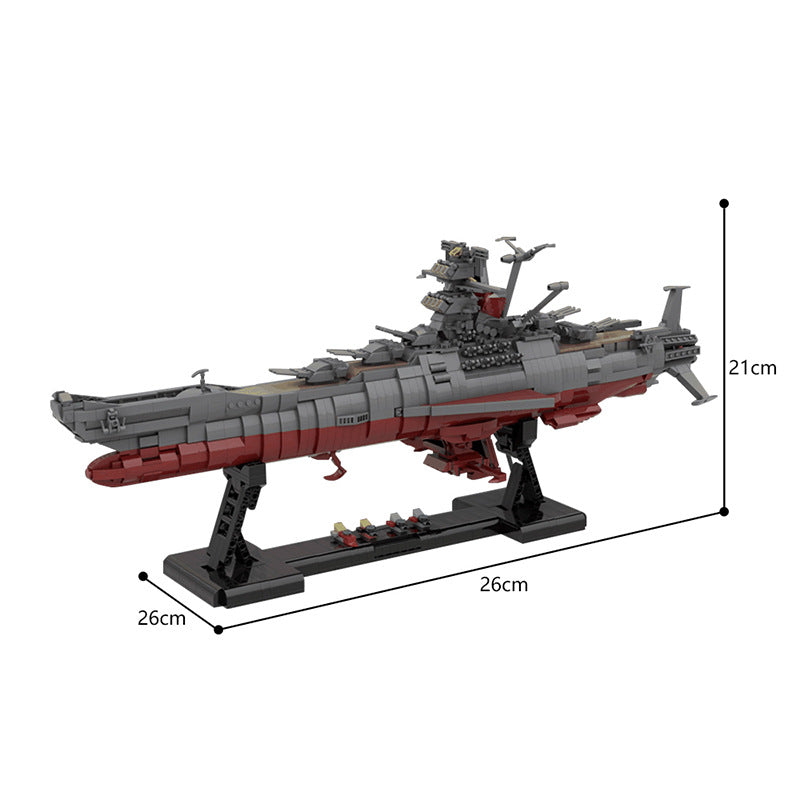 moc - stand for space battleship yamato 4