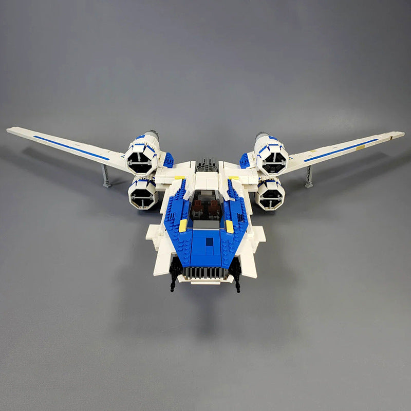 moc - star wars u-wing starfighter - 2669 pcs - 4