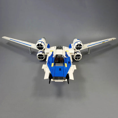 moc - star wars u-wing starfighter - 2669 pcs - 4