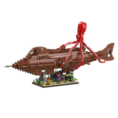 moc - the nautilus from twenty thousand leagues under the sea - 2282 pcs - 1