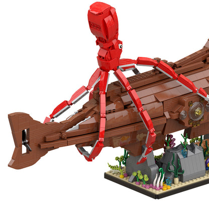 moc - the nautilus from twenty thousand leagues under the sea - 2282 pcs - 2