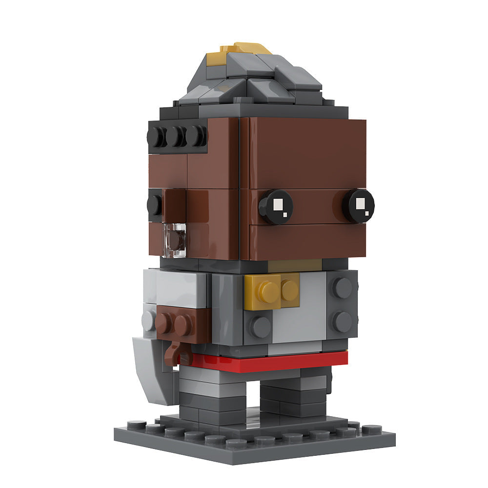 moc valorant brickheadz building sets