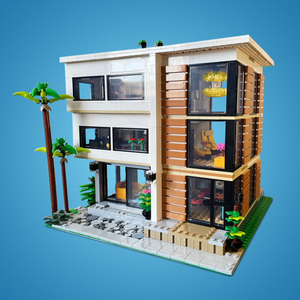 modern house building set | moc-187263 - 1