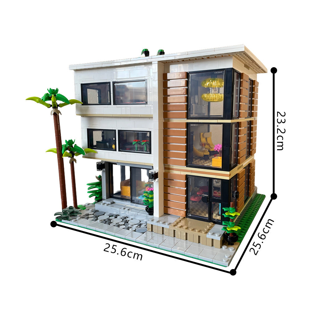 modern house building set | moc-187263 - 3