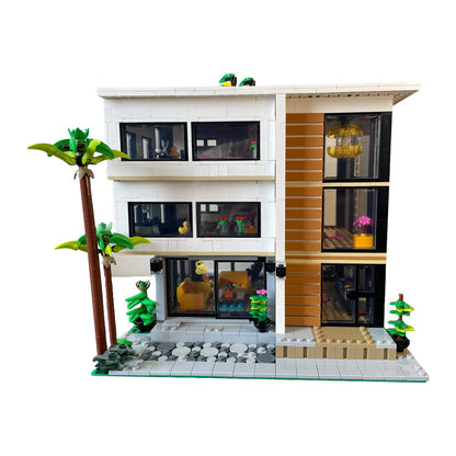 modern house building set | moc-187263 - 4