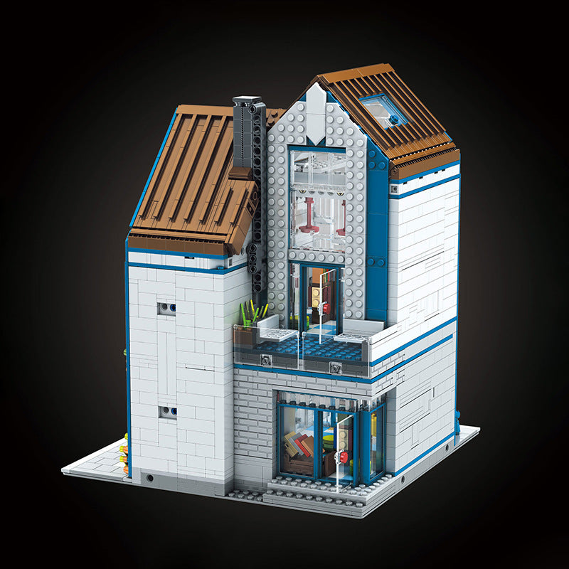 modern library building set - 2788 pcs | mouldking 16022 - 2