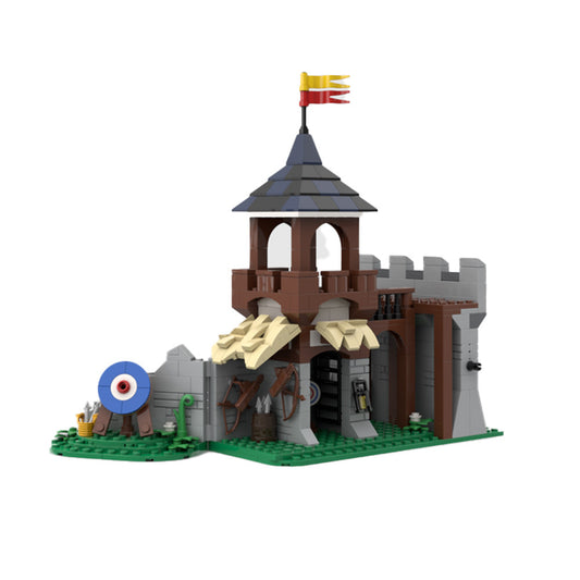 modular archery range building set | moc-82064 - 1