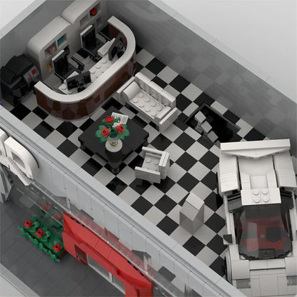 modular car show | display for 3 speed champions models | moc-131241 - 3