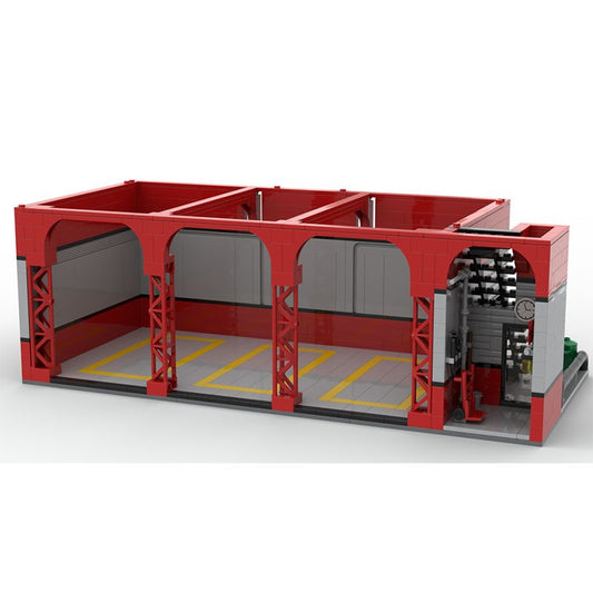 modular parking lot building set | moc-54819 - 5
