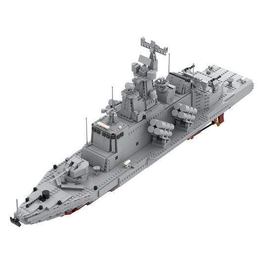 molniya-class missile boat battleship building set | lego compatible - 5