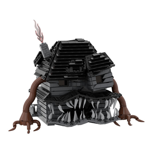 monster house building set | lego compatible - 1