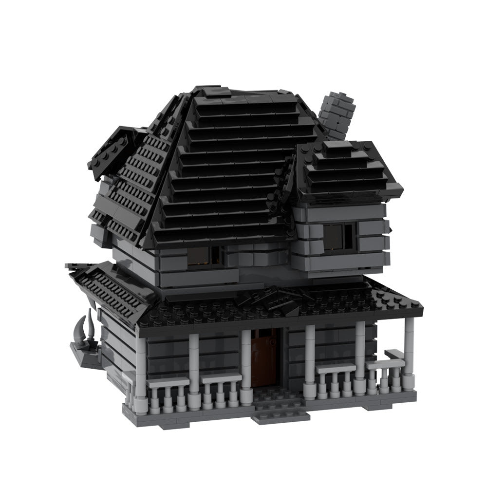 monster house building set | lego compatible - 3