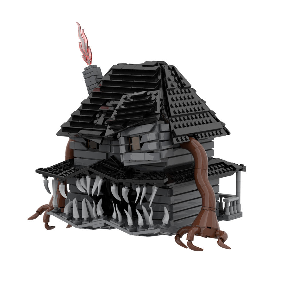 monster house building set | lego compatible - 6