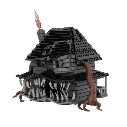 monster house building set | lego compatible - 6