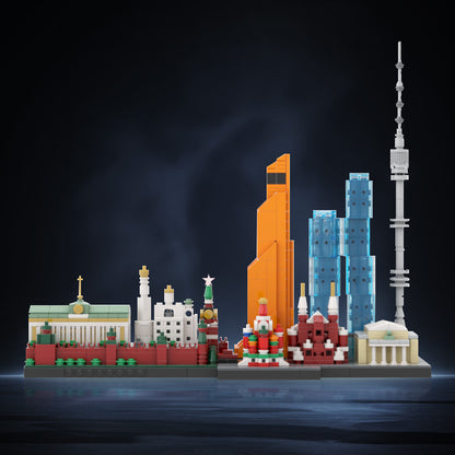 moscow skyline building set | moc-193781 - 1