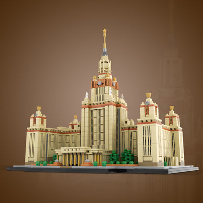 moscow state university building set | 1:800 scale | moc-203389 - 1