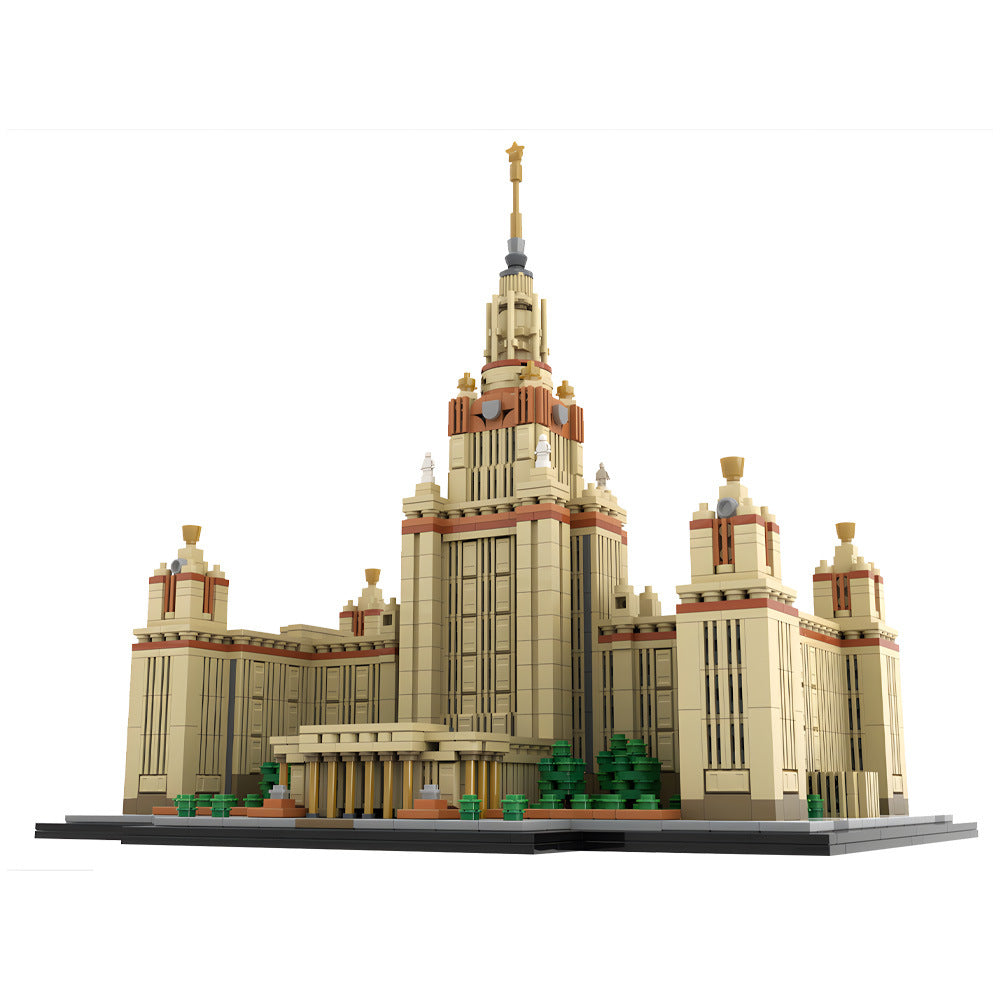 moscow state university building set | 1:800 scale | moc-203389 - 5