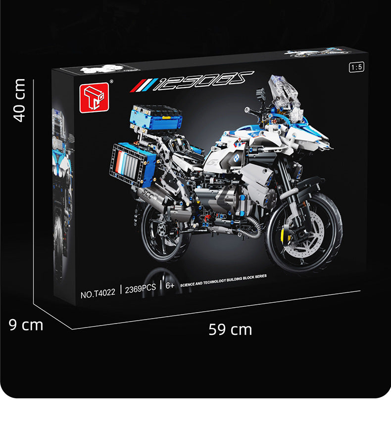 motocycle 1250gs building blocks set - 2369 pcs - 8