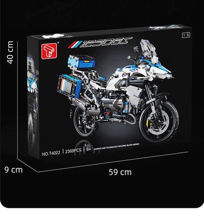 motocycle 1250gs building blocks set - 2369 pcs - 8