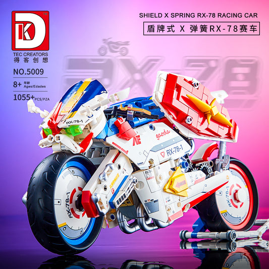 motorcycle rx-78 - 1055 pcs | dk 5009 - 1