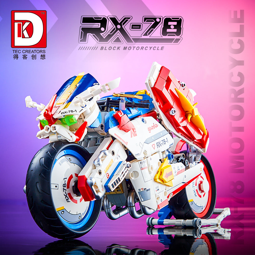 motorcycle rx-78 - 1055 pcs | dk 5009 - 2