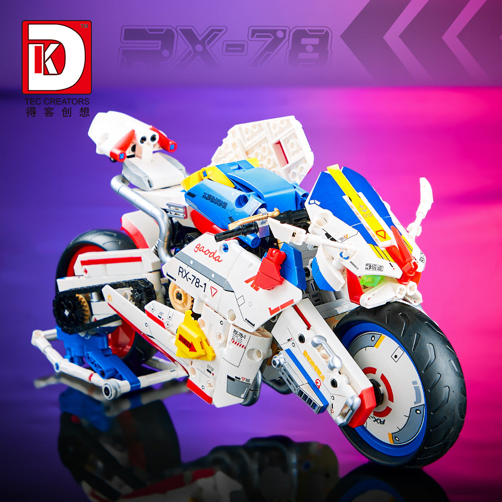 motorcycle rx-78 - 1055 pcs | dk 5009 - 4