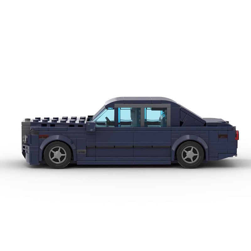 mr bean‘s rolls-royce phantom v16 building set | moc-68328 - 3