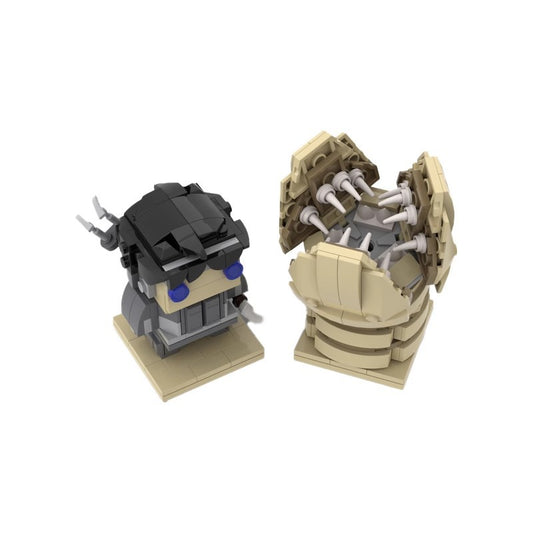 muad'dib & shai-hulud brickheadz building set | dune | moc-75867 - 1