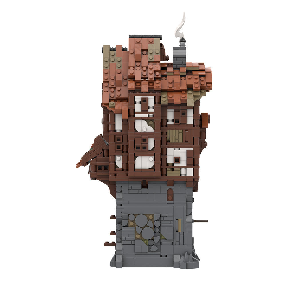 nameless village building set | lego compatible - 5