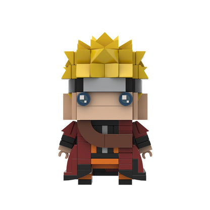 naruto sage mode brickheadz moc | compatible with lego - 2