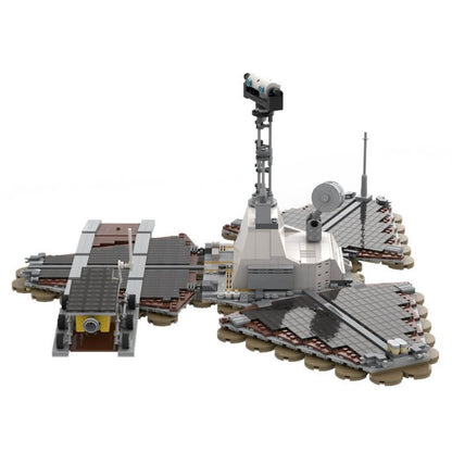 nasa mars lander pathfinder and sojourner building set | 1:9 scale | moc-80298 - 2