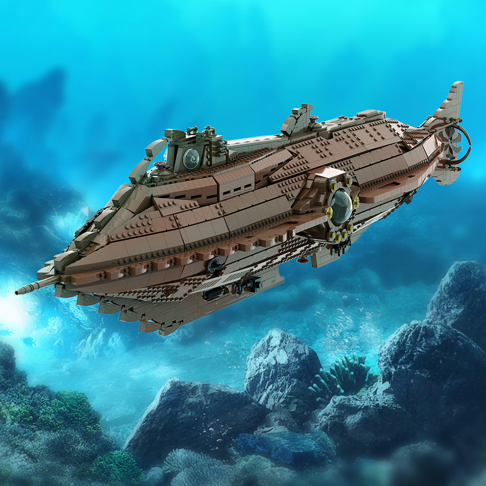 nautilus submarine building set | 20,000 leagues under the sea - 1