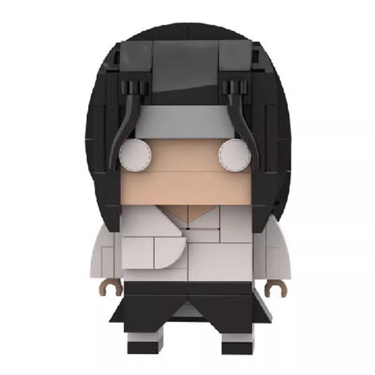 neji hyuga brickheadz moc set | lego-compatible anime blocks - 1