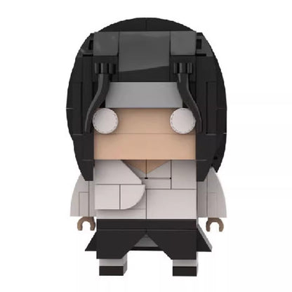 neji hyuga brickheadz moc set | lego-compatible anime blocks - 4
