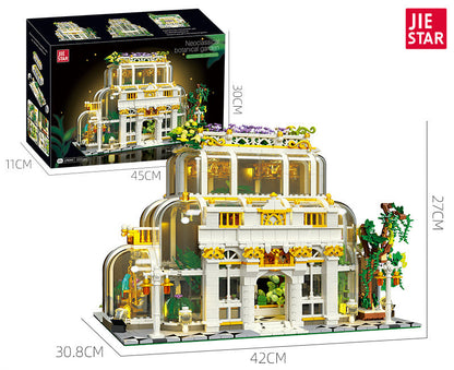 neoclassical botanical gardens - 2231 pcs | jie star 9044 - 5