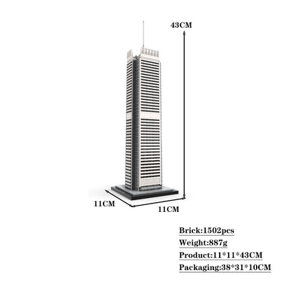 new york times tower building set | moc-158401 - 3